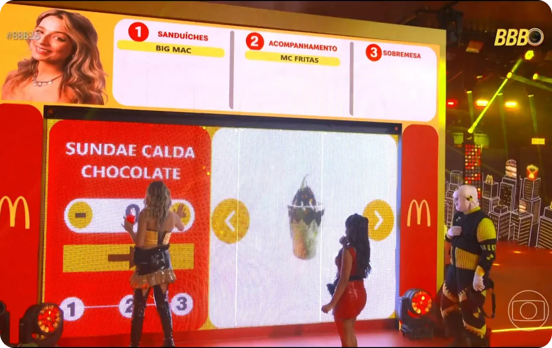 McDonald's: tela 7 do projeto McDonalds no BBB