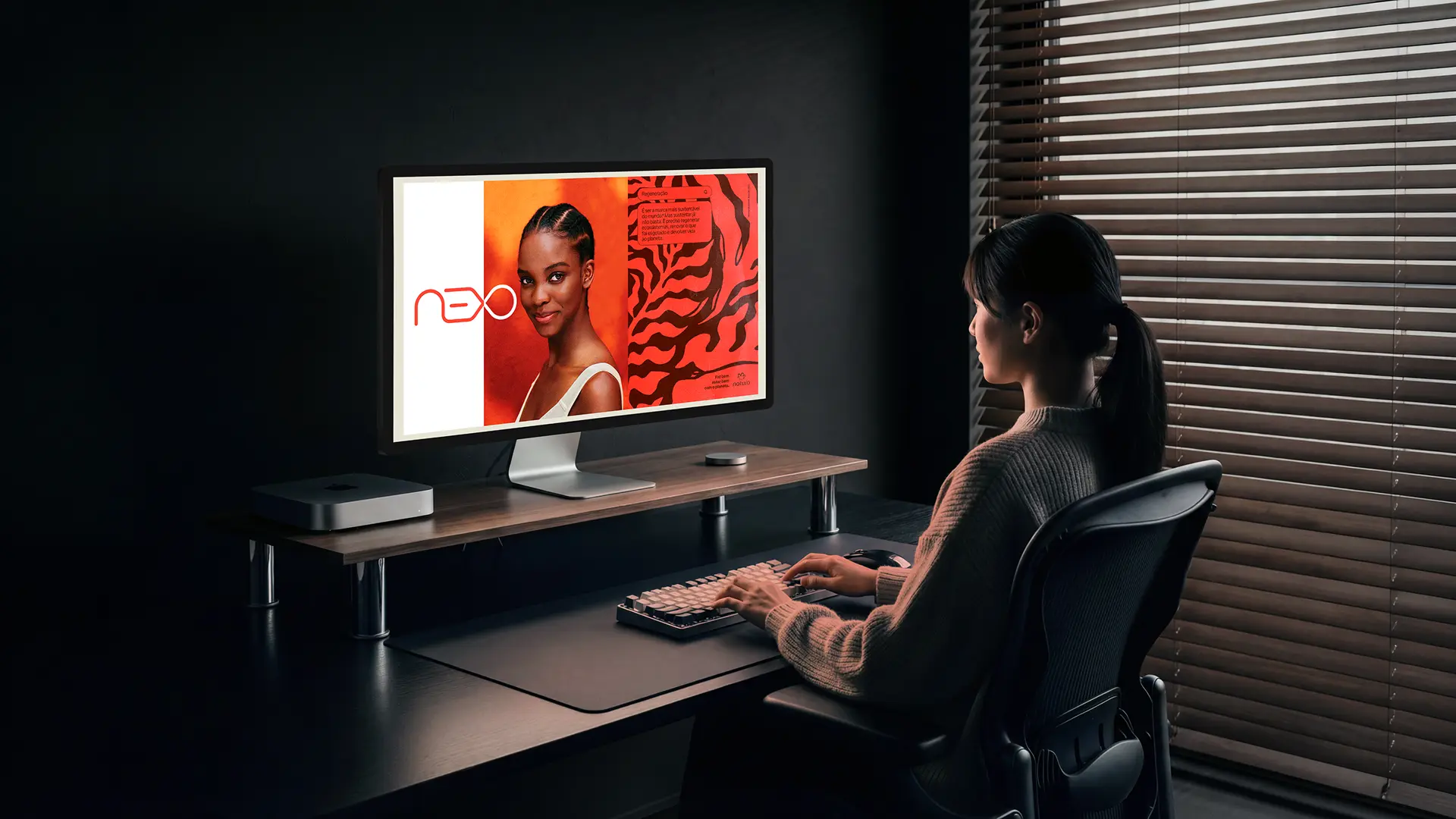 Natura: tela 7 do projeto NEXO Branding & Produto