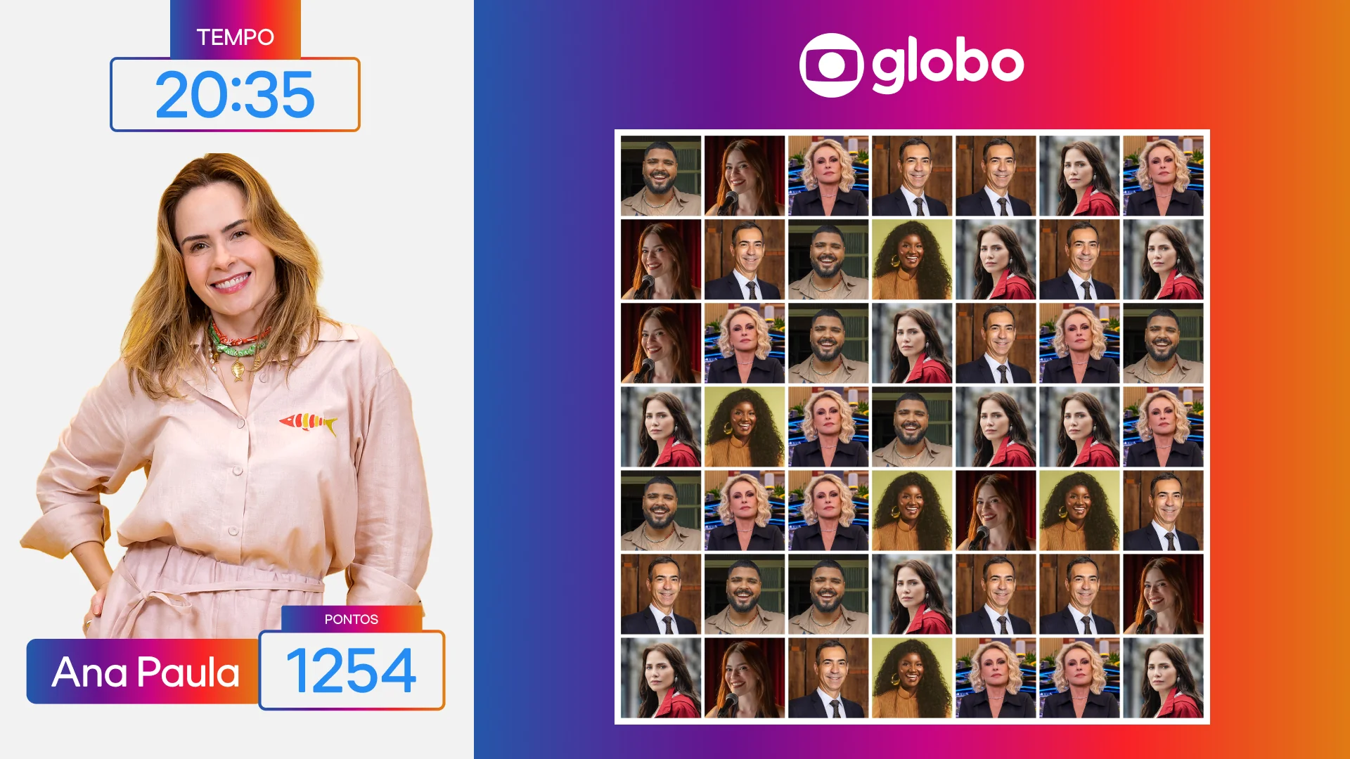Globo: tela 4 do projeto Globo Vem aí