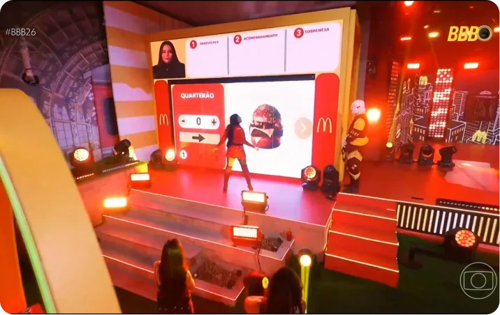 McDonald's: tela 6 do projeto McDonalds no BBB