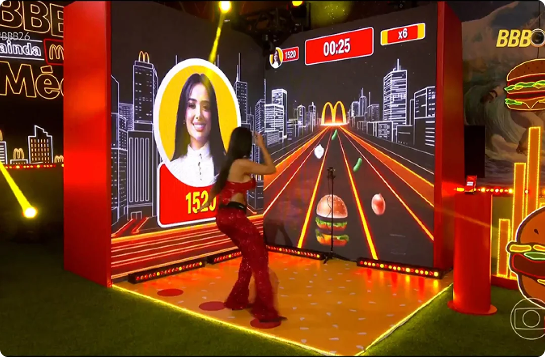 McDonald's: tela 2 do projeto McDonalds no BBB