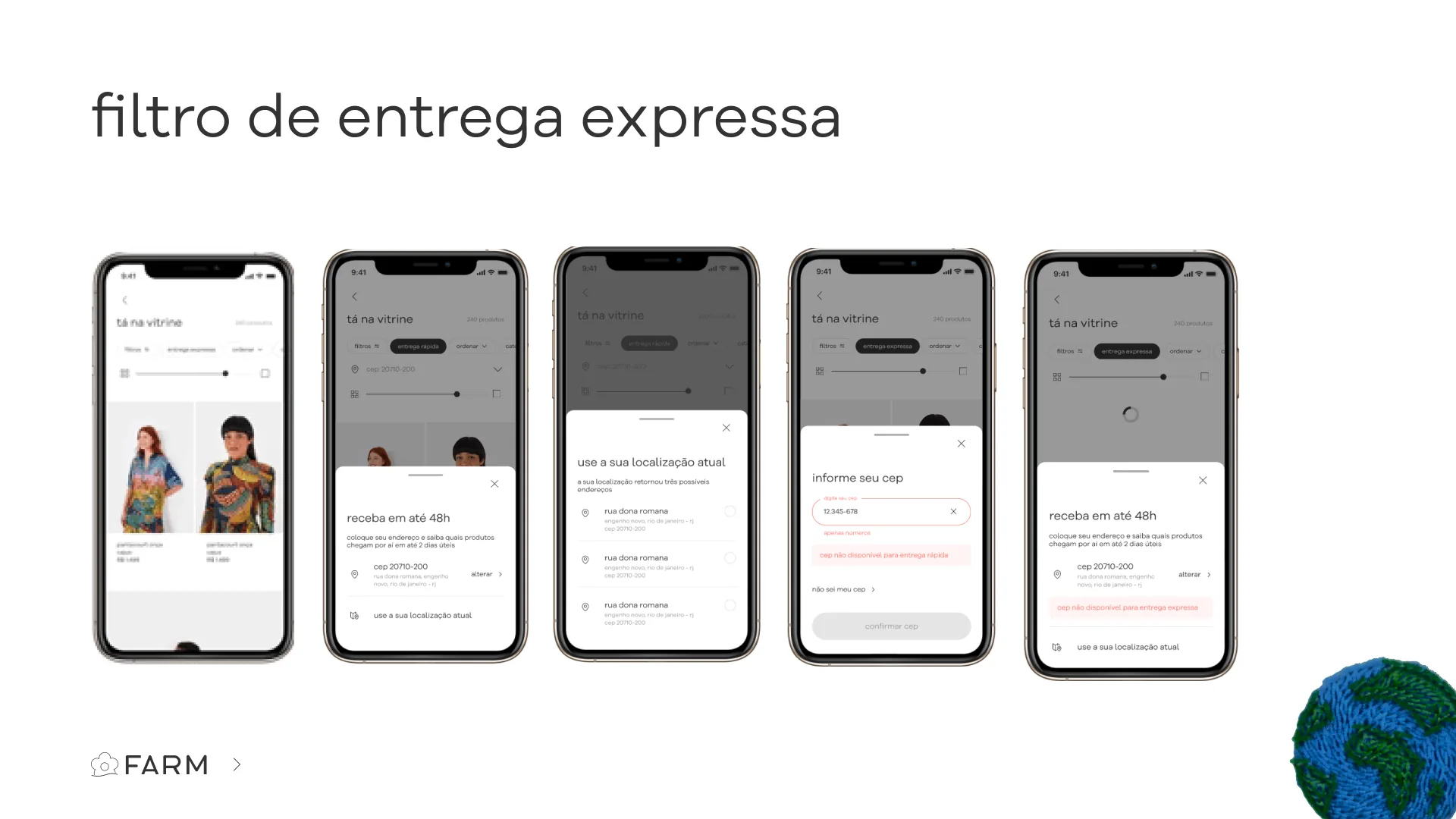 Farm Rio: tela 12 do projeto Farm Rio App / Web