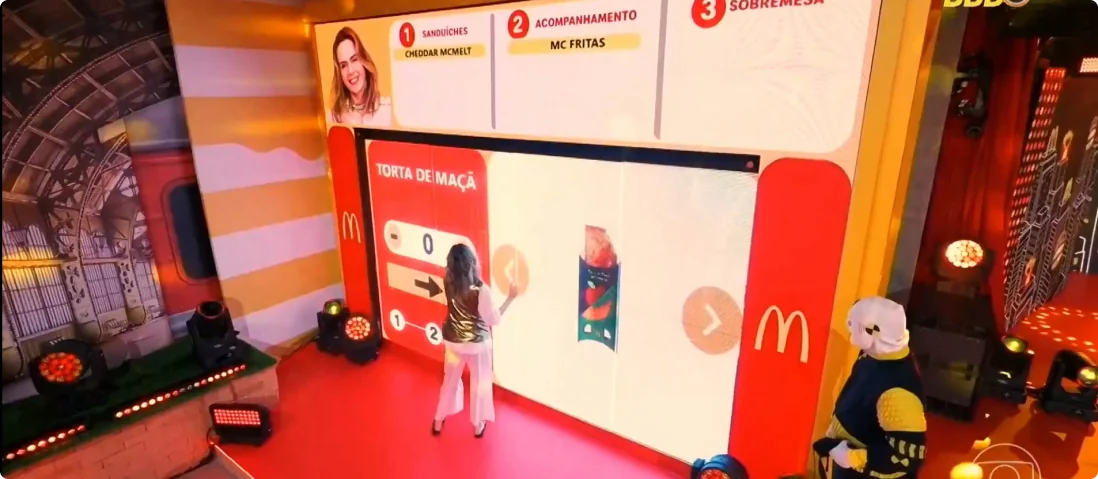 McDonald's: tela 9 do projeto McDonalds no BBB