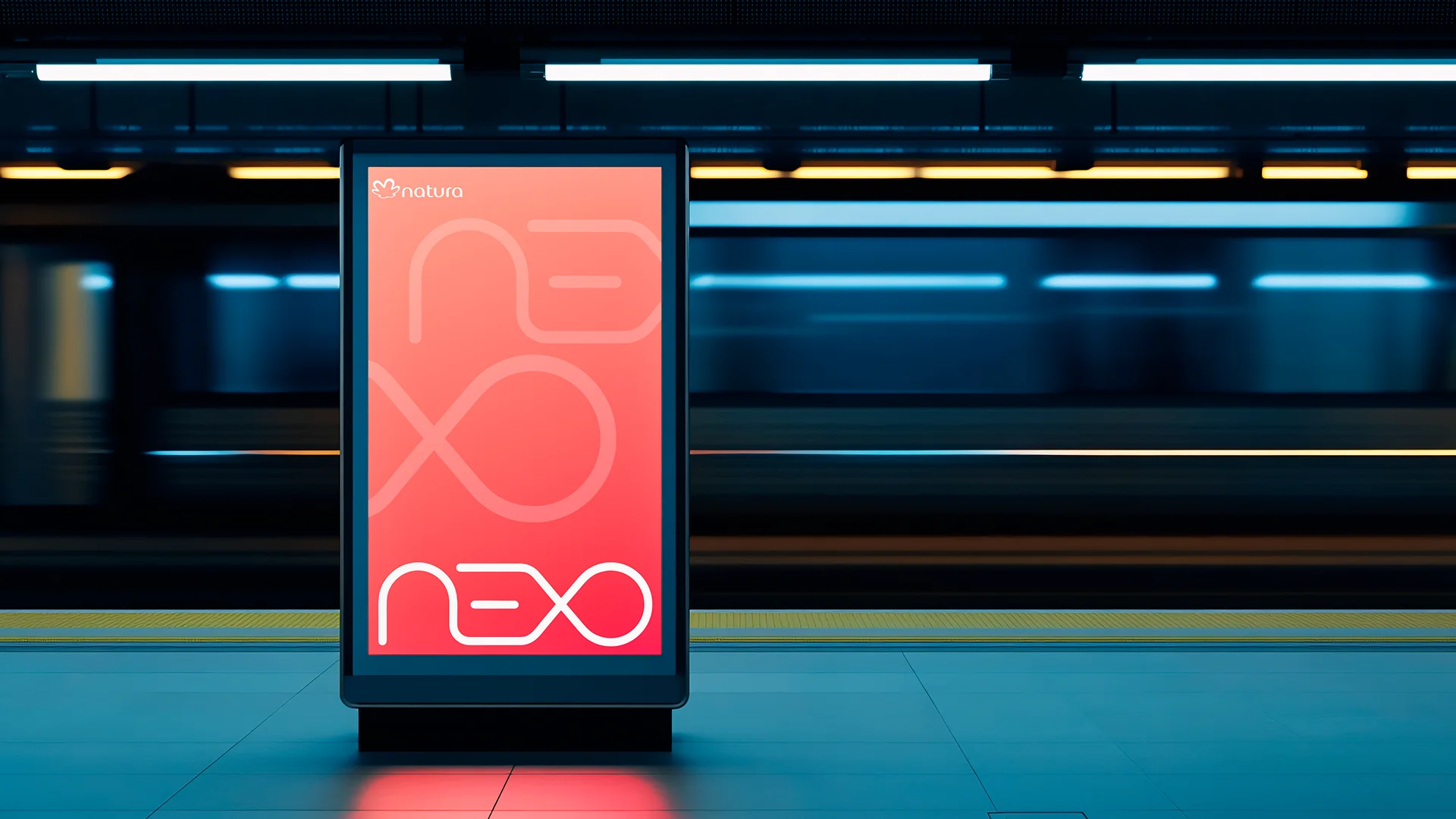 Natura: tela 3 do projeto NEXO Branding & Produto