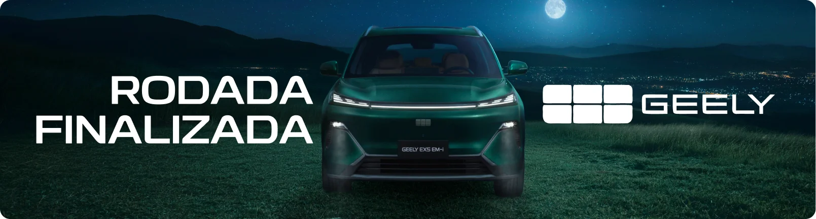 Geely: tela 13 do projeto Prova do Líder e Prova do Finalista